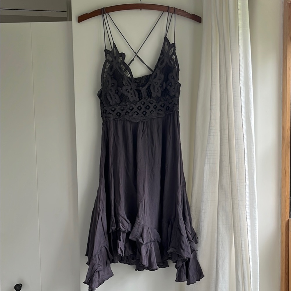 Free People Adella Slip Dress